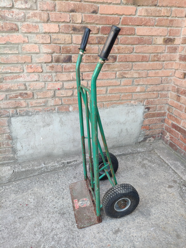 carretilla almacen rueda aire metal 114x44x45 1u